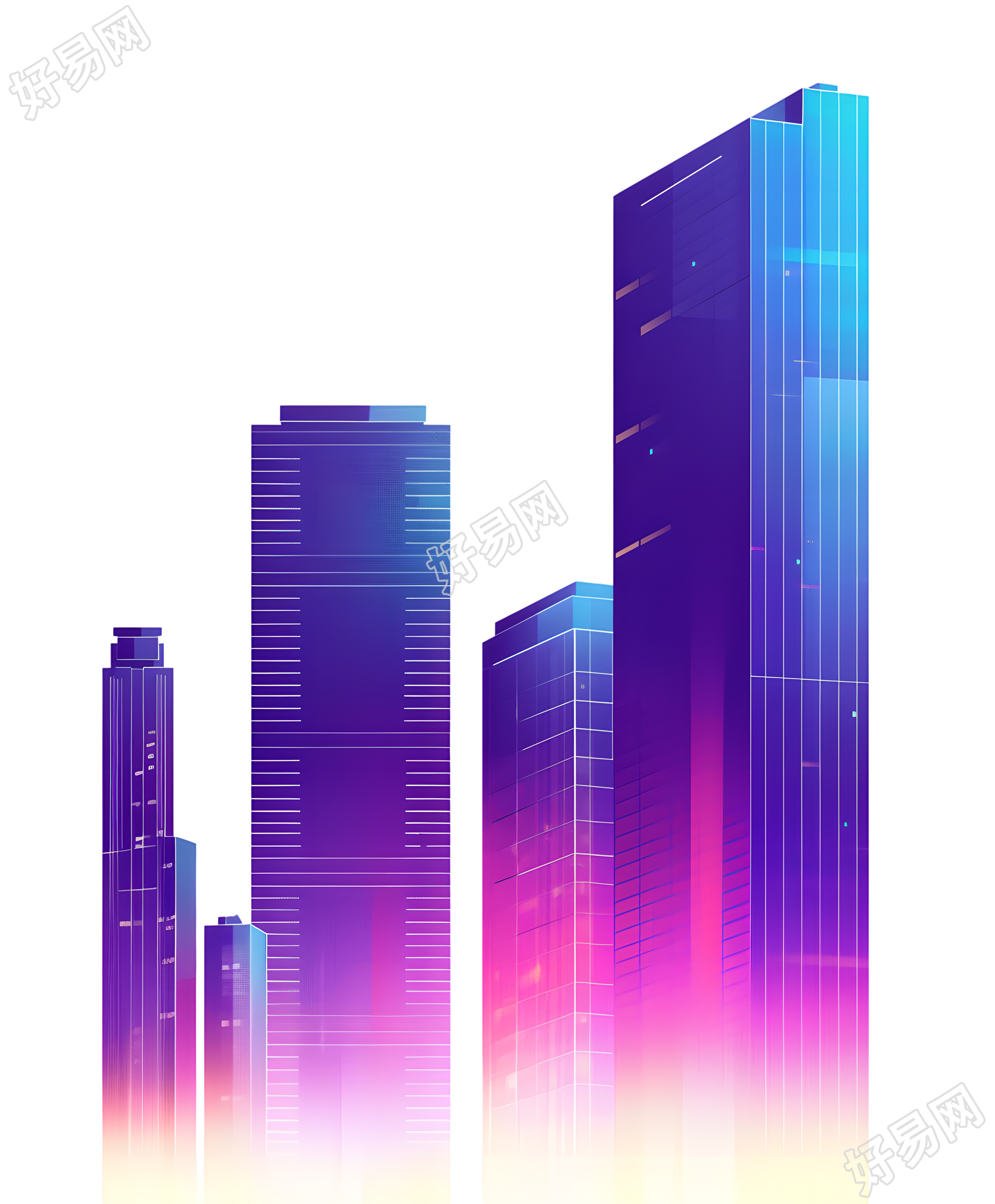 现代城市平面设计元素