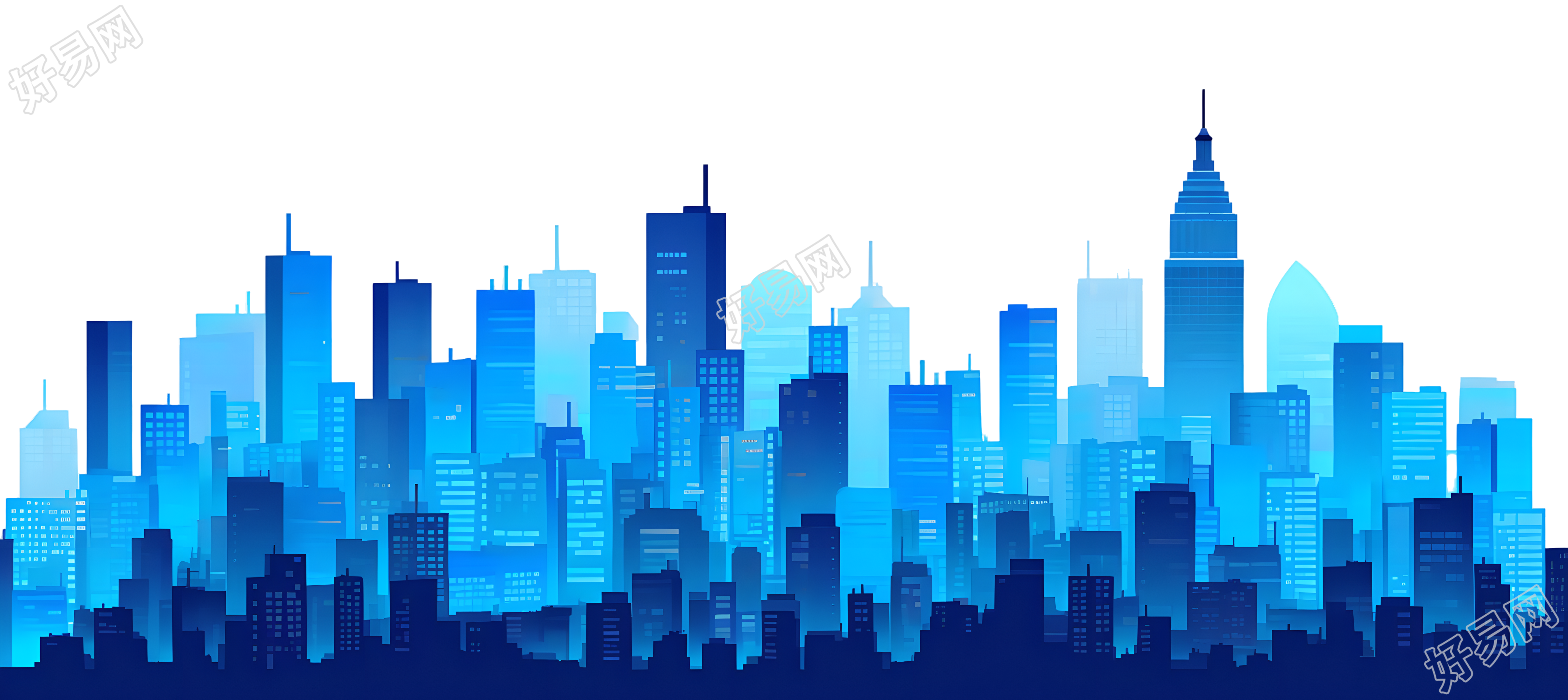 现代城市插画