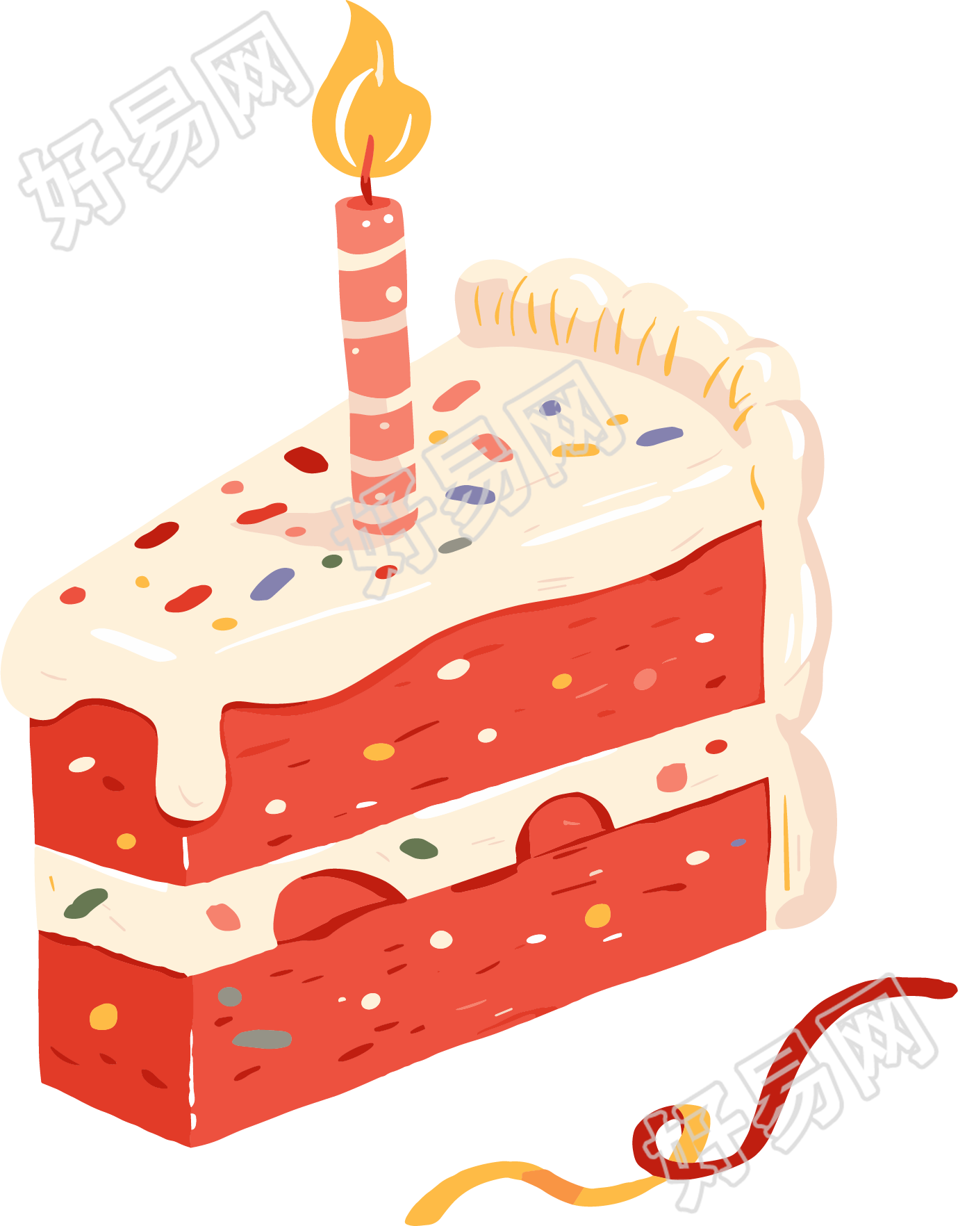 生日贺卡可商用插图