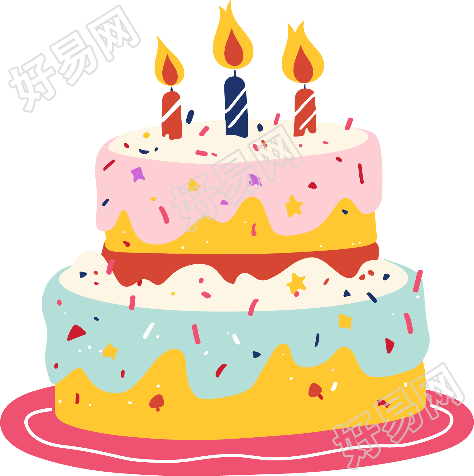 生日贺卡高清素材