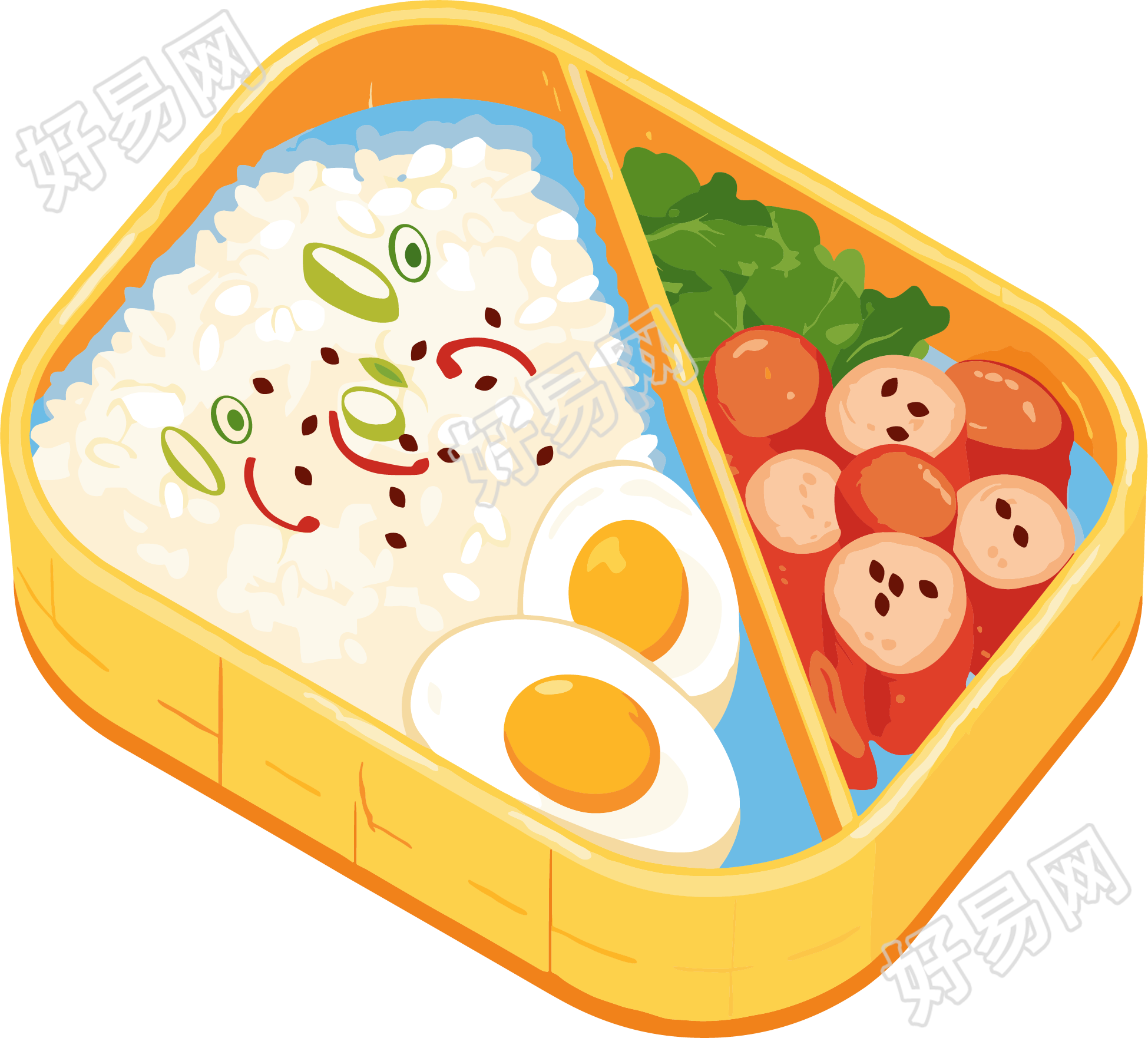 幼儿园食谱高清素材