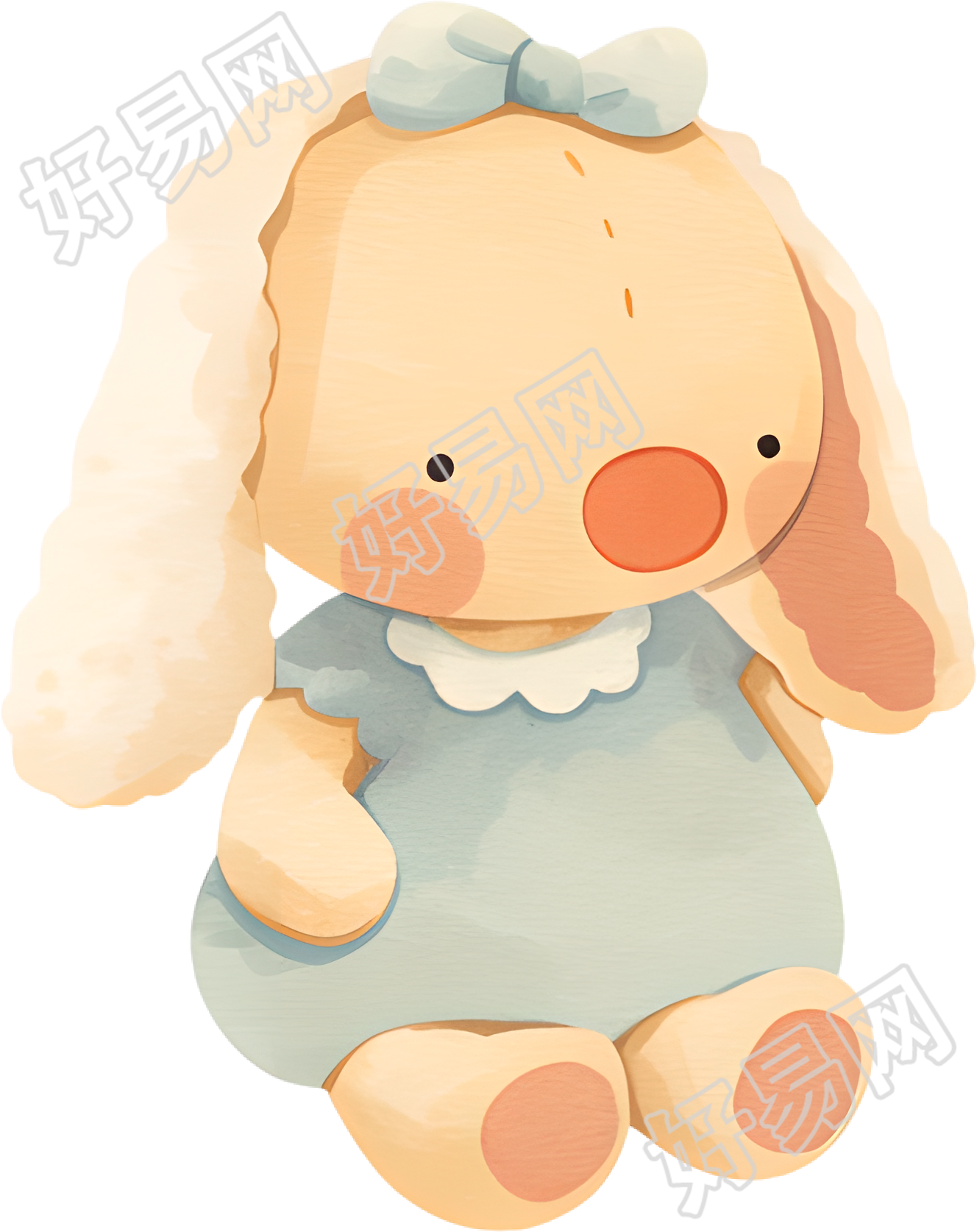 婴儿玩具插画