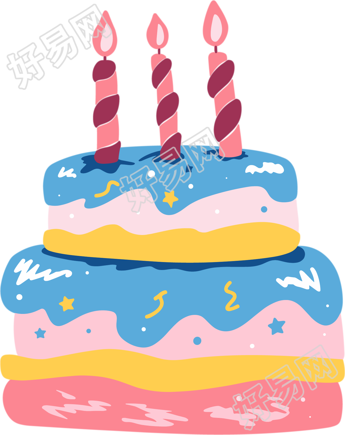 生日蛋糕高清插图