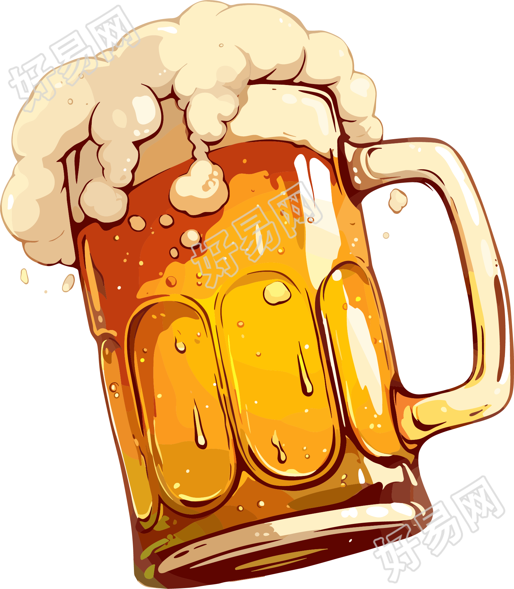 啤酒节啤酒元素