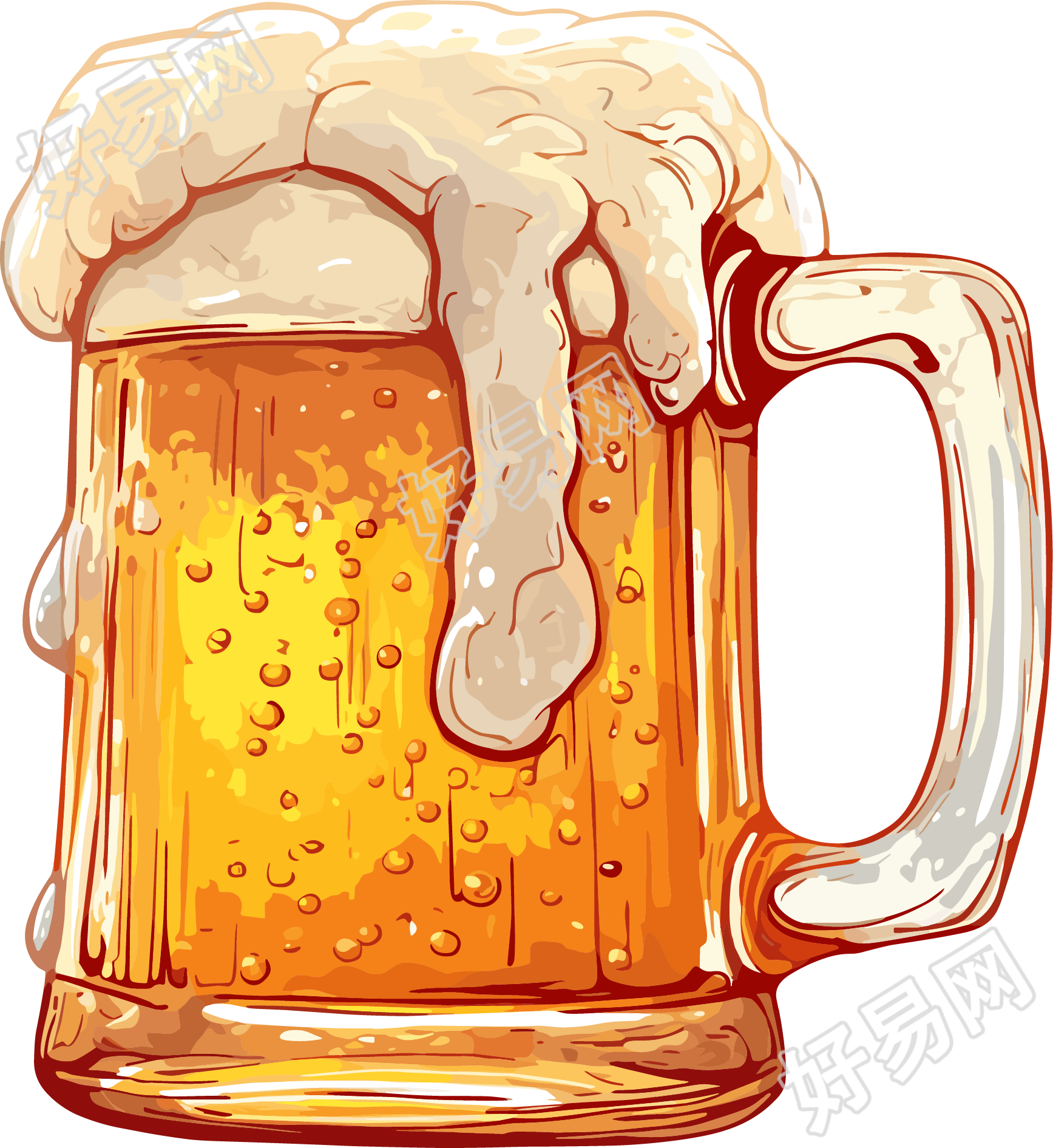 啤酒节啤酒素材