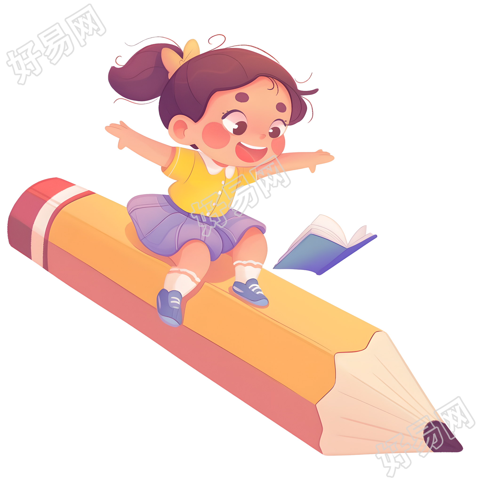 卡通人物商用插画