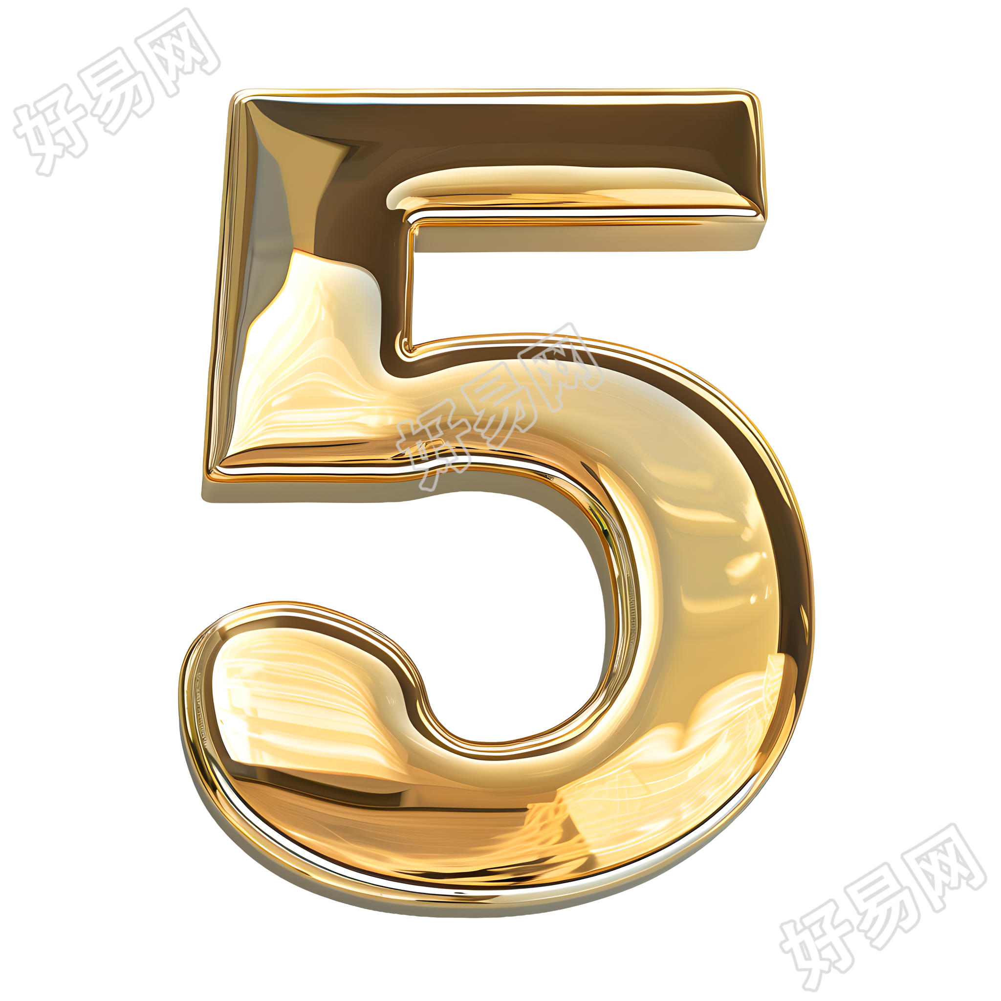 数字5金属风元素