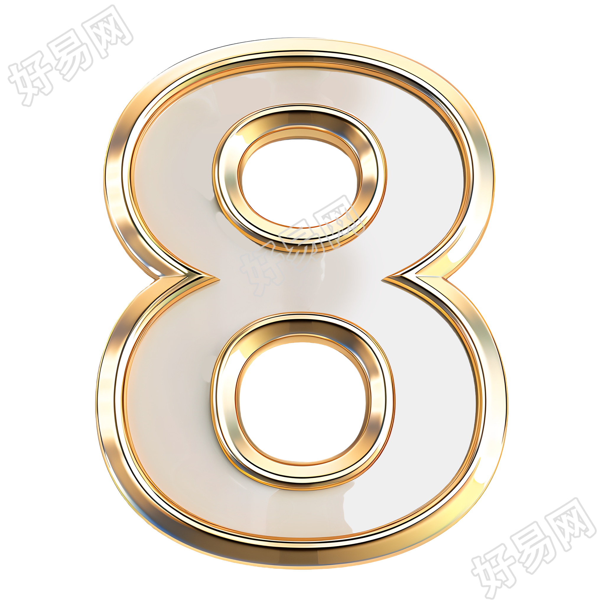 数字8金属风元素