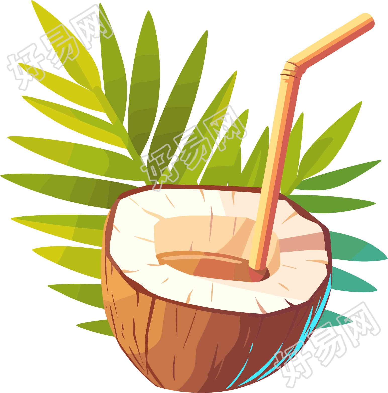椰汁可商用插图