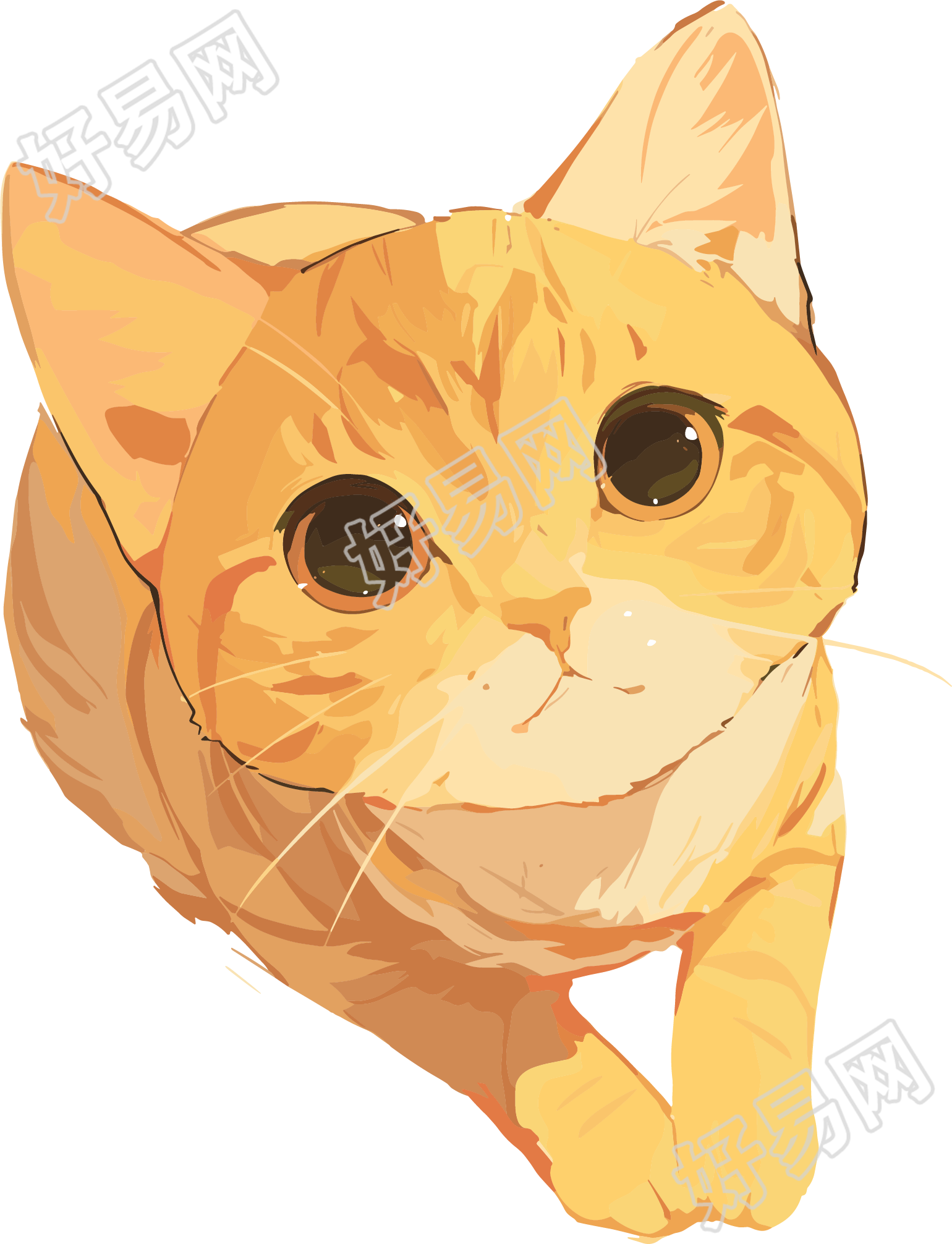 日系猫咪可商用素材
