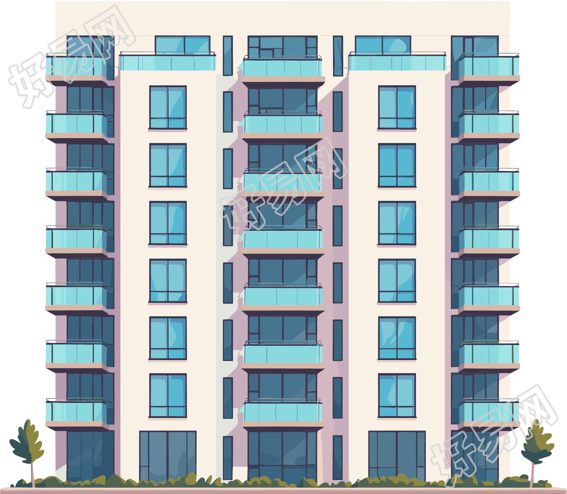 建筑可商用素材