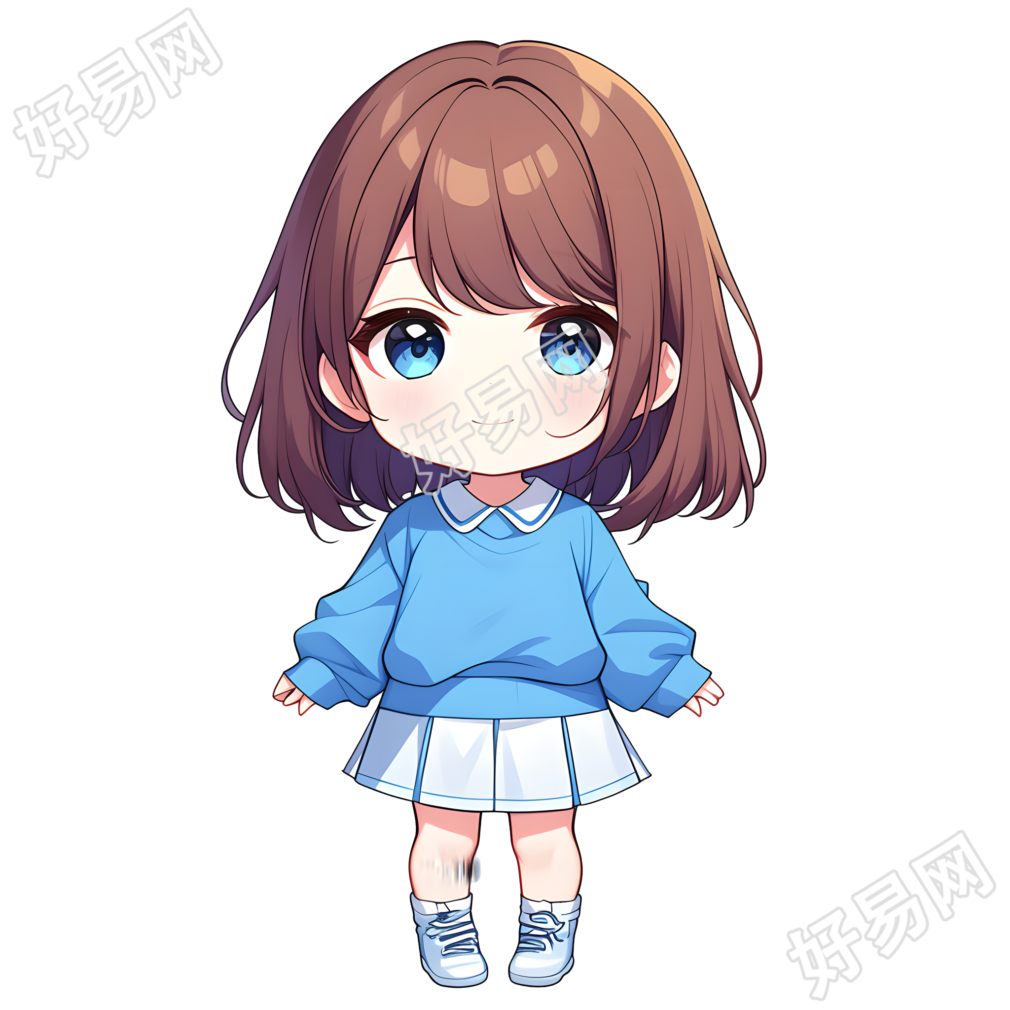 Q版人物PNG素材