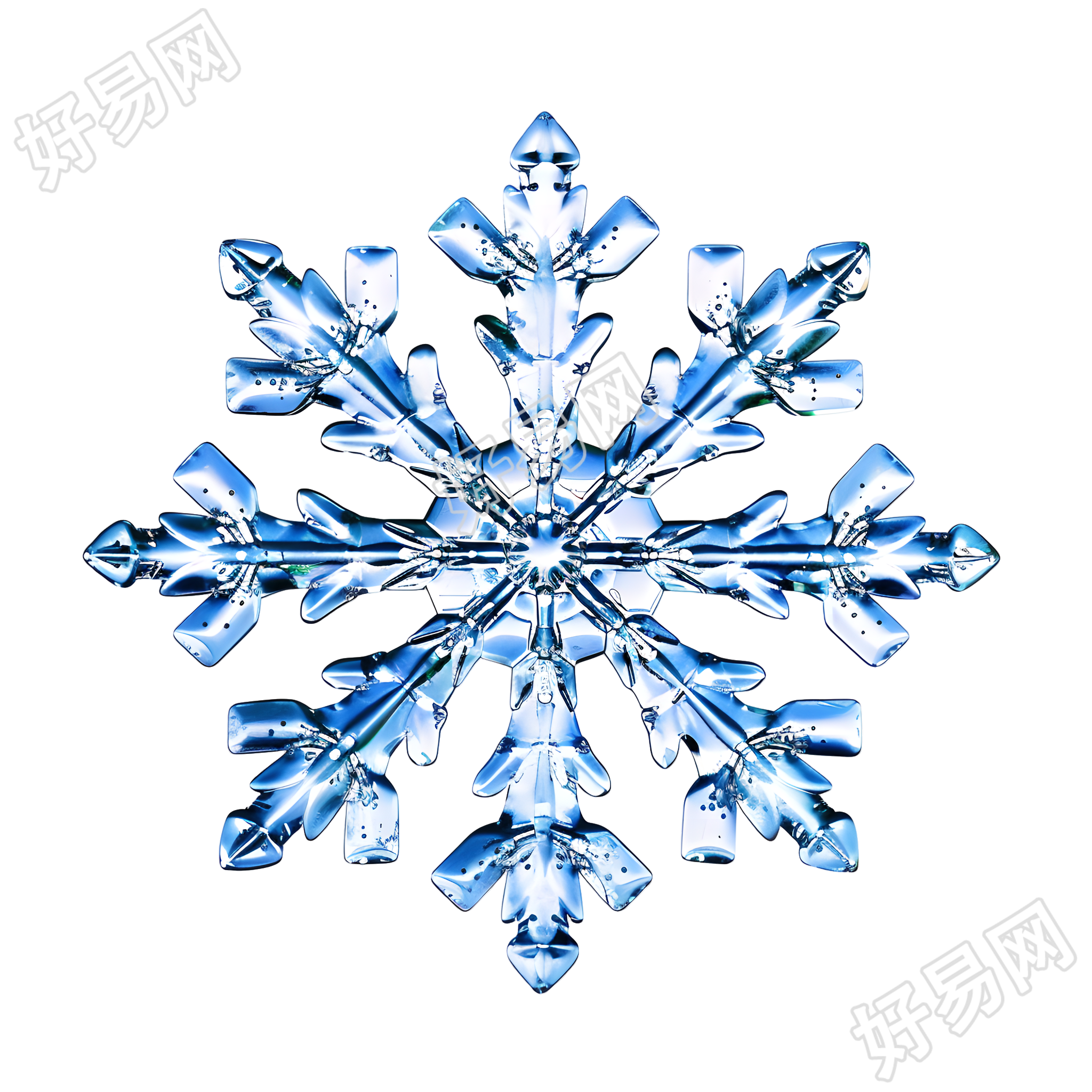 雪花高清图形素材