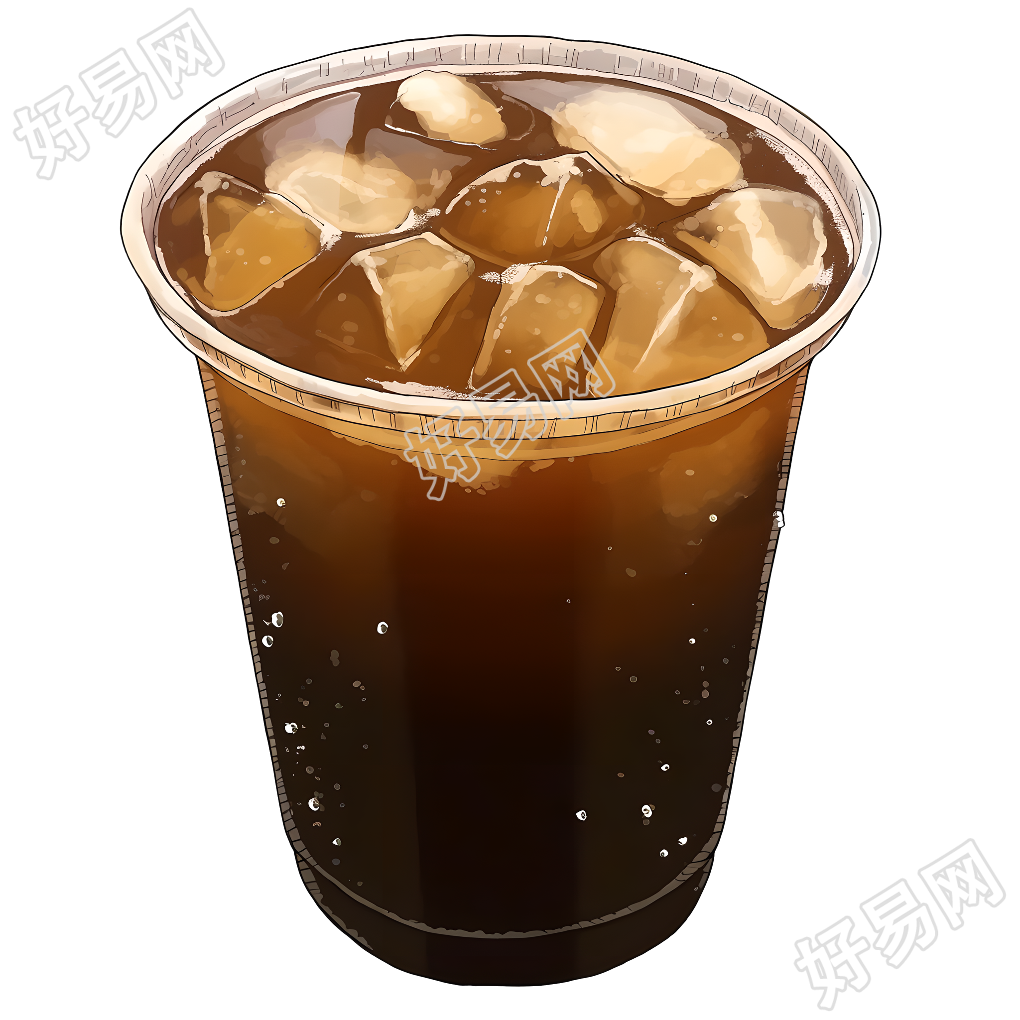 咖啡创意插图