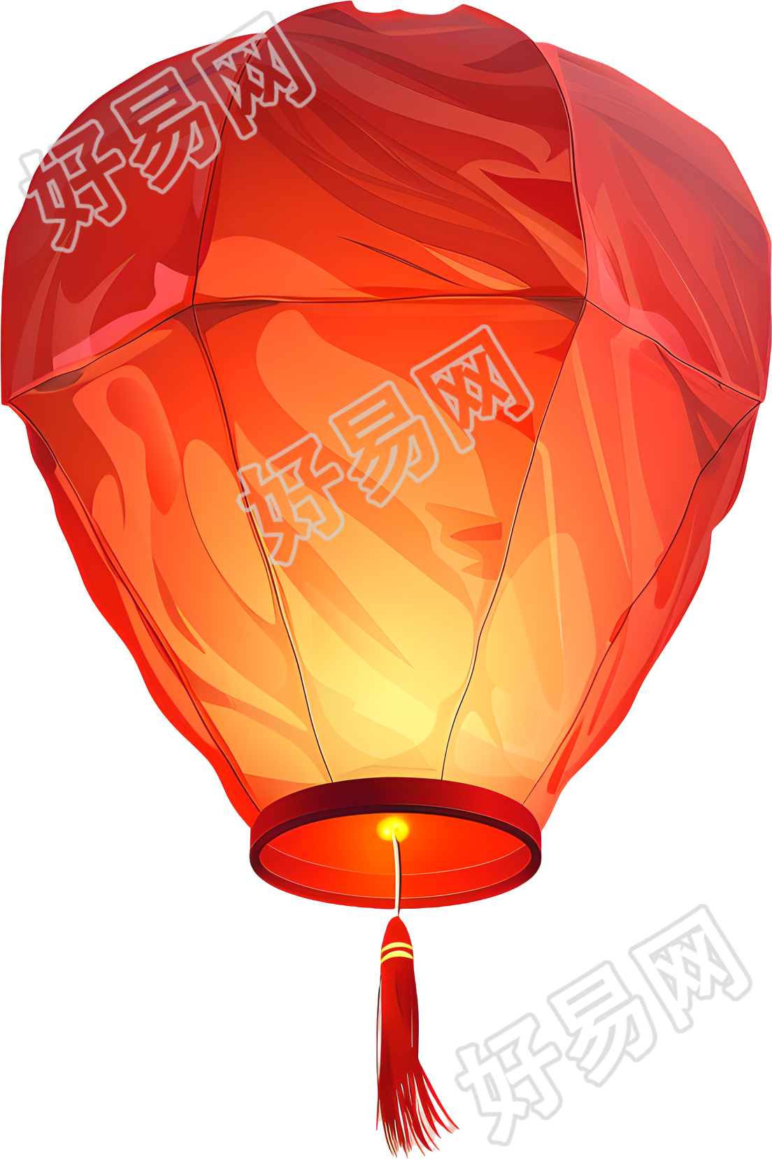孔明灯商业设计元素