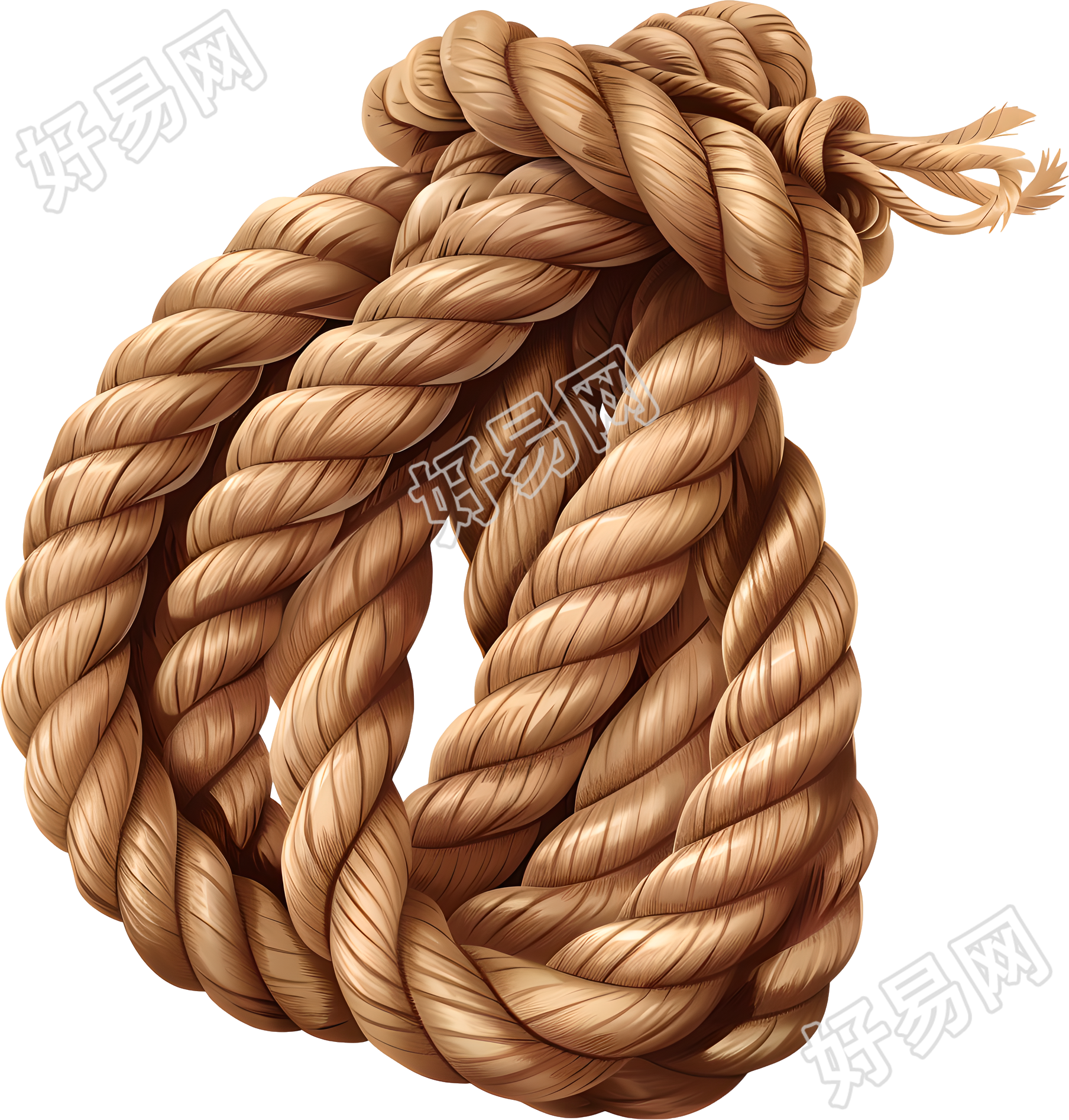 密室逃脱麻绳PNG插画