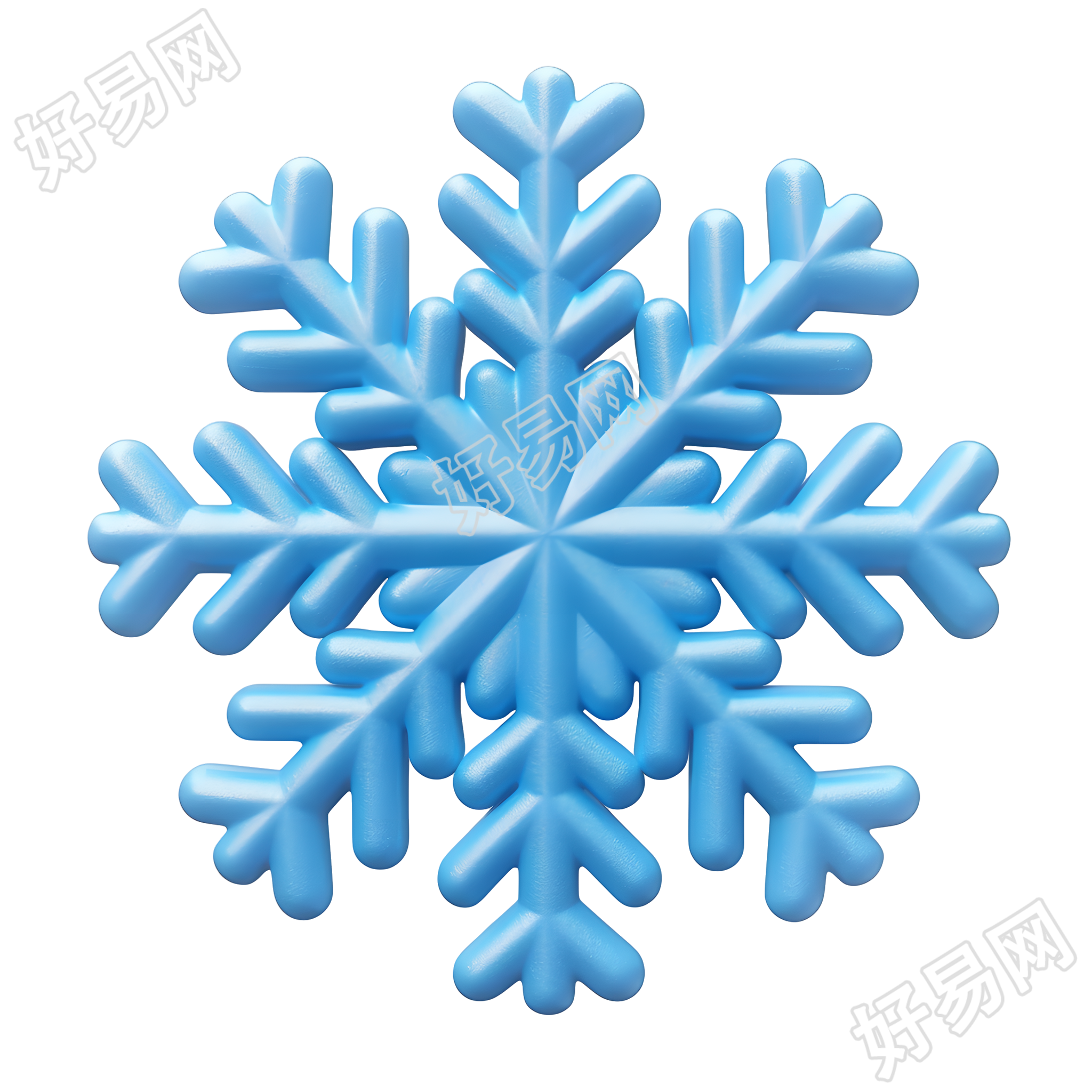 雪花图形素材