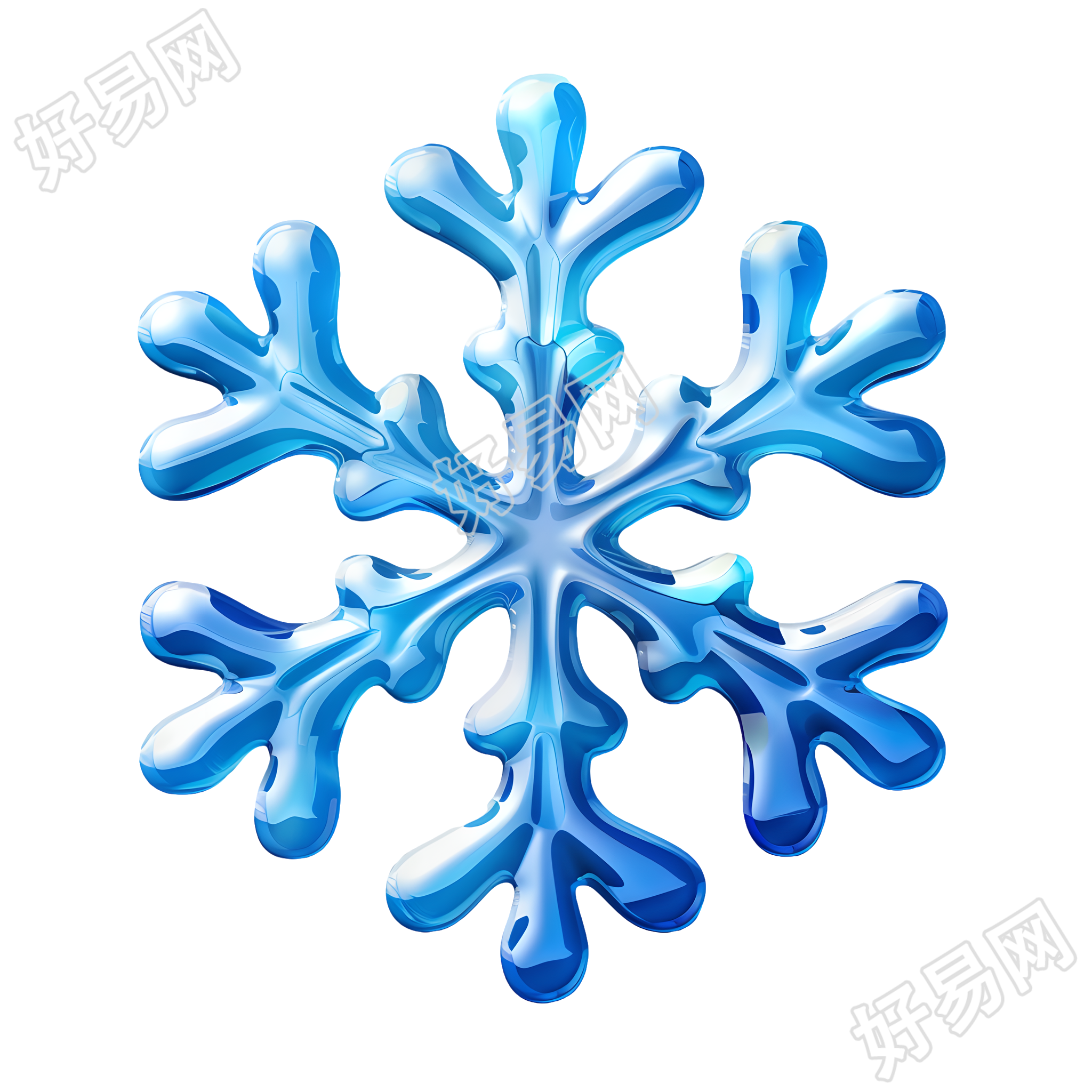 雪花高清插图