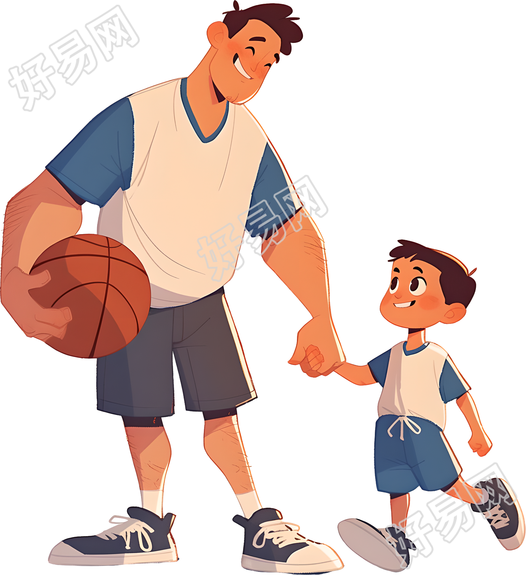 亲子运动父子插图
