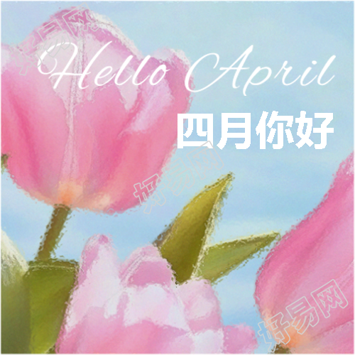 四月你好春花灿烂微信公众号次图
